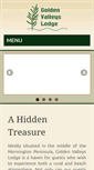 Mobile Screenshot of goldenvalleyslodge.com.au